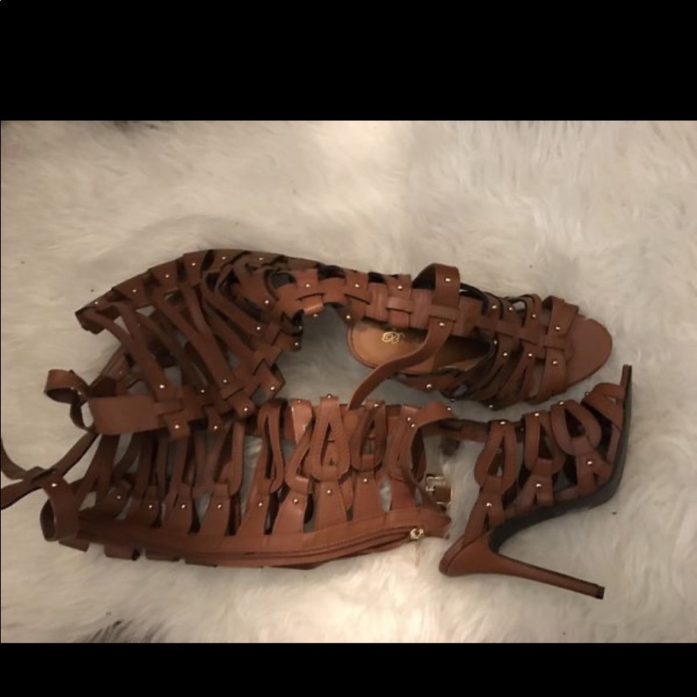 Size 8 gladiator heels